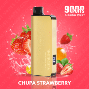 ALIBARBAR INGOT 9000 PUFFS CHUPA CHUPS STRAWBERRY